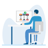 Image showing the ease with which a client can evaluate multiple PEOs by using Onward Advisors' services