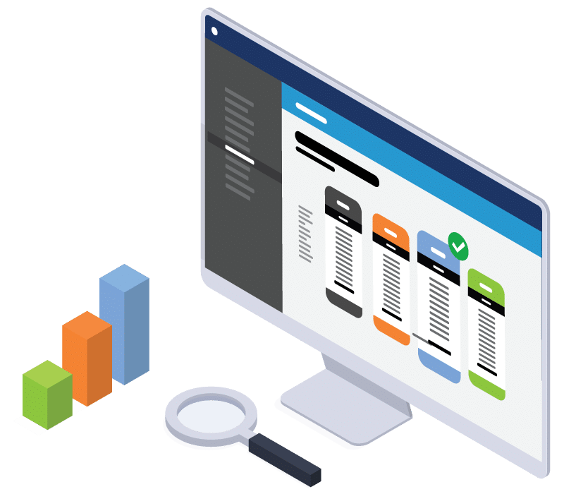Illustration of the Onward Advisors Web App